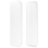 vidaXL T&ecirc;te de lit avec oreilles Blanc 93x16x78/88 cm Similicuir