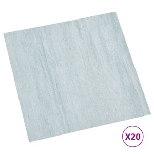 vidaXL Dalles de plancher autoadh&eacute;sives 20 pcs PVC 1,86 m&sup2; vert