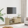 vidaXL Meuble TV Ch&ecirc;ne sonoma 100x35x40 cm Bois d'ing&eacute;nierie