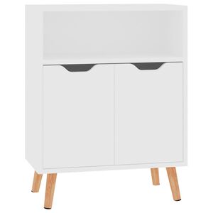 vidaXL Buffet blanc 60x30x72 cm bois d'ing&eacute;nierie