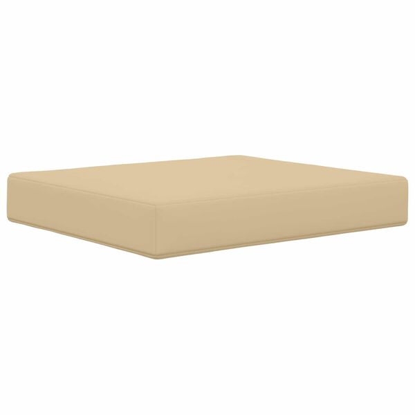 vidaXL Coussin de canap&eacute; d'ext&eacute;rieur 2 pcs Beige Polyester