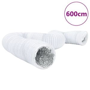 vidaXL Conduit de ventilation aluminium et PVC 6 m &Oslash;15 cm