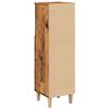 vidaXL Armoire de salle de bain vieux bois 30x30x100cm bois ingénierie