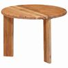 vidaXL Tables basses gigognes 3 pcs Marron Bois d'Acacia Massif