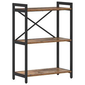 vidaXL &Eacute;tag&egrave;re 60 x 30 x 85 cm Bois d'ing&eacute;nierie Bois ancien