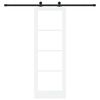 vidaXL Porte coulissante ORKDAL Blanc 73,5 x 211 cm