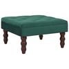 vidaXL Tabouret Vert fonc&eacute; 60x60x36 cm Velours