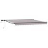 vidaXL Cadre de store manuel avec LEDs 5 x 3 m