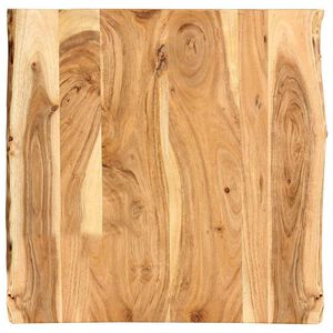 vidaXL Dessus de table Bois d'acacia massif 58x(50-60)x2,5 cm