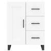 vidaXL Buffet blanc 69,5x34x90 cm bois d'ingénierie