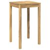 vidaXL Table de Bar de Jardin Blanc 60 x 60,5 x 105 cm