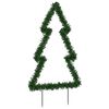 vidaXL D&eacute;coration lumineuse arbre de No&euml;l avec piquets 115 LED 90 cm