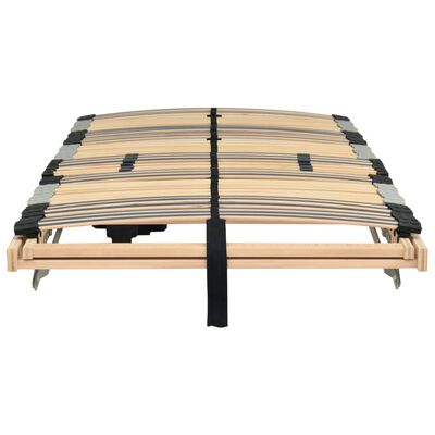 vidaXL Sommier à lattes électrique sans matelas avec 7 zones 90x200 cm