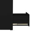 vidaXL Classeur Noir 46x62x133 cm Acier