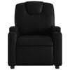 vidaXL Fauteuil inclinable noir similicuir