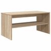 vidaXL Meuble TV Ch&ecirc;ne sonoma 80 x 40 x 40 cm Agglom&eacute;r&eacute;