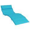 vidaXL Coussin de transat ensoleill&eacute; Turquoise 178 x 60 x 4 cm