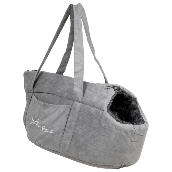 Jack and Vanilla Sac pour animaux de compagnie Coal M 50x45 cm
