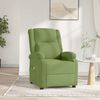 vidaXL Fauteuil électrique de massage Vert clair velours