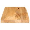 vidaXL Dessus de table à bord vivant 50x30x3,8 cm bois massif manguier