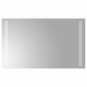 vidaXL Miroir de salle de bain LED Transparent 50 x 30 cm verre tremp&eacute;