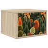 vidaXL Cabinet de chevet mural ZAANDAM Ch&ecirc;ne Sonoma 36 x 33 x 25 cm