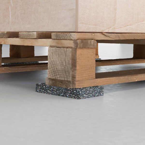 vidaXL Rouleau en caoutchouc Noir 1000 x 5 x 0,3 cm Caoutchouc