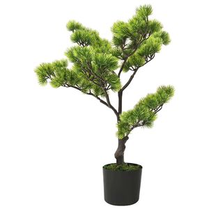 vidaXL Bonsa&iuml; de pin artificiel avec pot 60 cm Vert