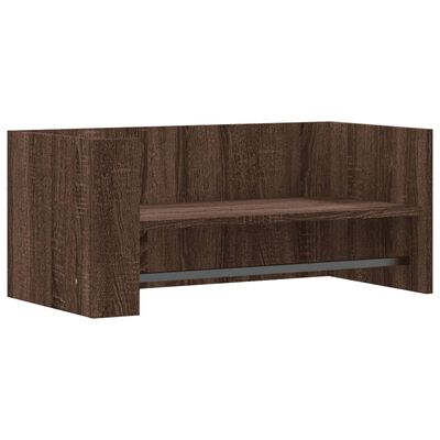 vidaXL Étagère murale chêne marron 70,5x35x30,5 cm bois d'ingénierie