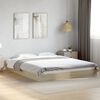 vidaXL Cadre de lit sans matelas ch&ecirc;ne sonoma 160x200 cm