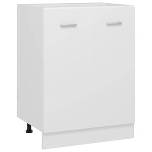 vidaXL Meuble bas "Lyon" Blanc 60 x 46 x 81,5 cm Bois d'ing&eacute;nierie