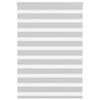 vidaXL Store z&egrave;bre gris clair largeur du tissu 95,9 cm polyester