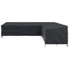 vidaXL Housse pour meubles Noir 355 x 275 x 80 cm Tissu Oxford 600D