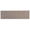 vidaXL Tapis de Cuisine Scandinave brun 150 x 45 cm 100% Polyamide