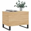 vidaXL Table basse Chêne sonoma 60x44,5x45 cm Bois d'ingénierie