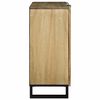vidaXL Buffet Marron 90 x 33 x 75 cm bois de manguier massif