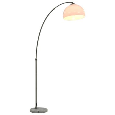 vidaXL Lampe à arc 60 W Argenté E27 200 cm