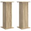 vidaXL Support de Plante 2 pc Ch&ecirc;ne Sonoma 30,5 x 30 x 80,5 cm