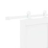 vidaXL Porte coulissante ORKDAL Blanc 78 x 202 cm Pin massif