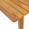 vidaXL Chaises de jardin avec table 3 pcs Gris Bois d'acacia massif