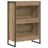 vidaXL Biblioth&egrave;que 60 x 30 x 86,5 cm Bois d'ing&eacute;nierie Ch&ecirc;ne artisan