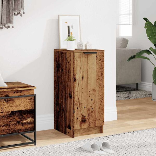 vidaXL Armoire &agrave; chaussures vieux bois 29,5x35x70 cm bois ing&eacute;nierie