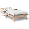 vidaXL Cadre de lit sans matelas 90x200 cm bois de pin massif