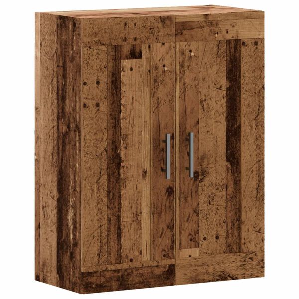 vidaXL Armoire murale vieux bois 69,5x34x90 cm bois d'ing&eacute;nierie