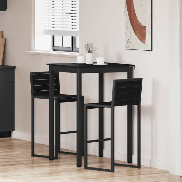 vidaXL Table de bar debout Bois d'ing&eacute;nierie