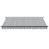 vidaXL Auvent r&eacute;tractable anthracite et blanc 4x3 m tissu et aluminium