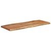 vidaXL Dessus de table 100x40x2,5 cm rectangulaire bois massif acacia