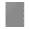 vidaXL Miroir de salle de bain 60 x 80 cm avec lumi&egrave;res LED