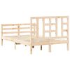 vidaXL Cadre de lit sans matelas bois de pin massif