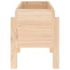vidaXL Jardinière 62x30x38 cm bois massif de pin
